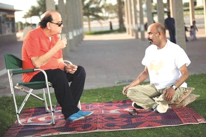 طارق العلي وحسن حسني في «خالي وصل»