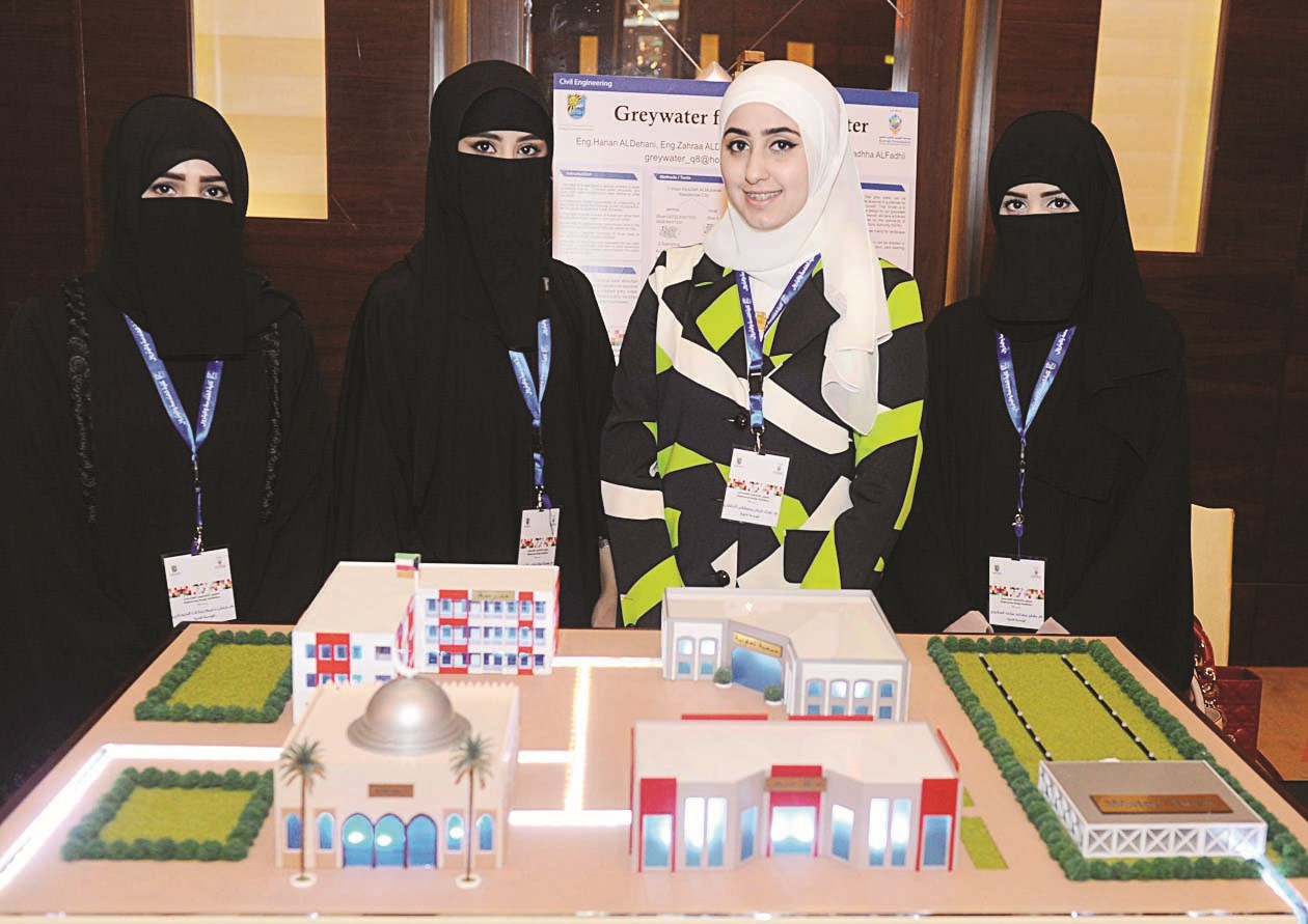 حنان الديحاني ووضحة الفضلي وزهراء الدشتي وبشاير المطيري