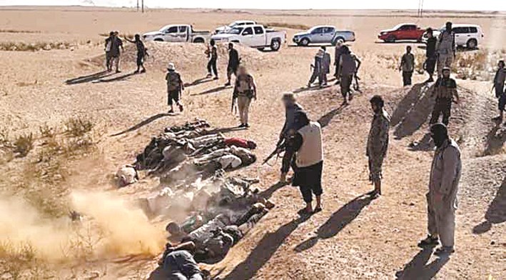 عناصر «داعش» تنفذ اعداماً جماعياً في الأنبار