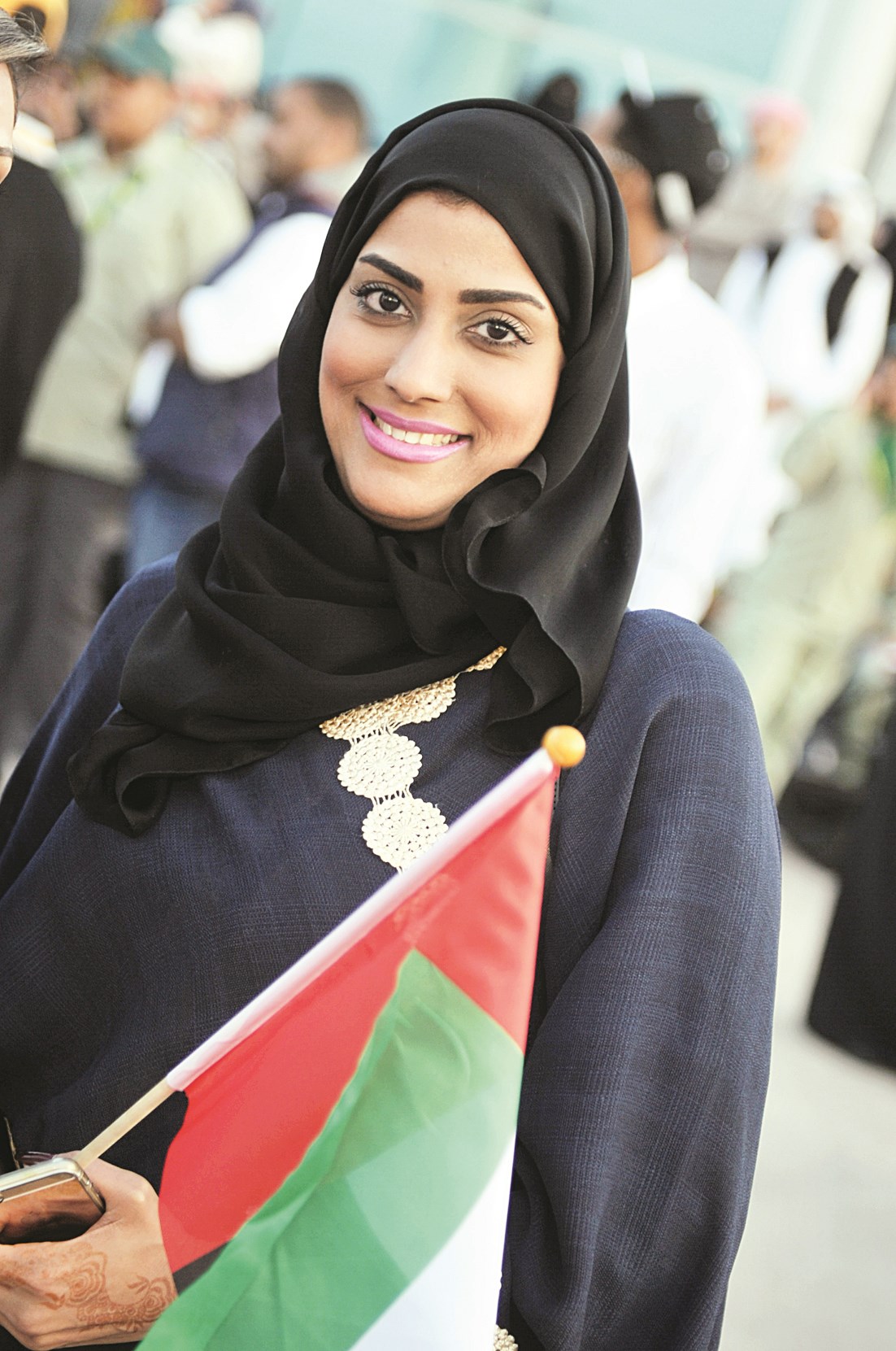 ابتسامة ... وطنية