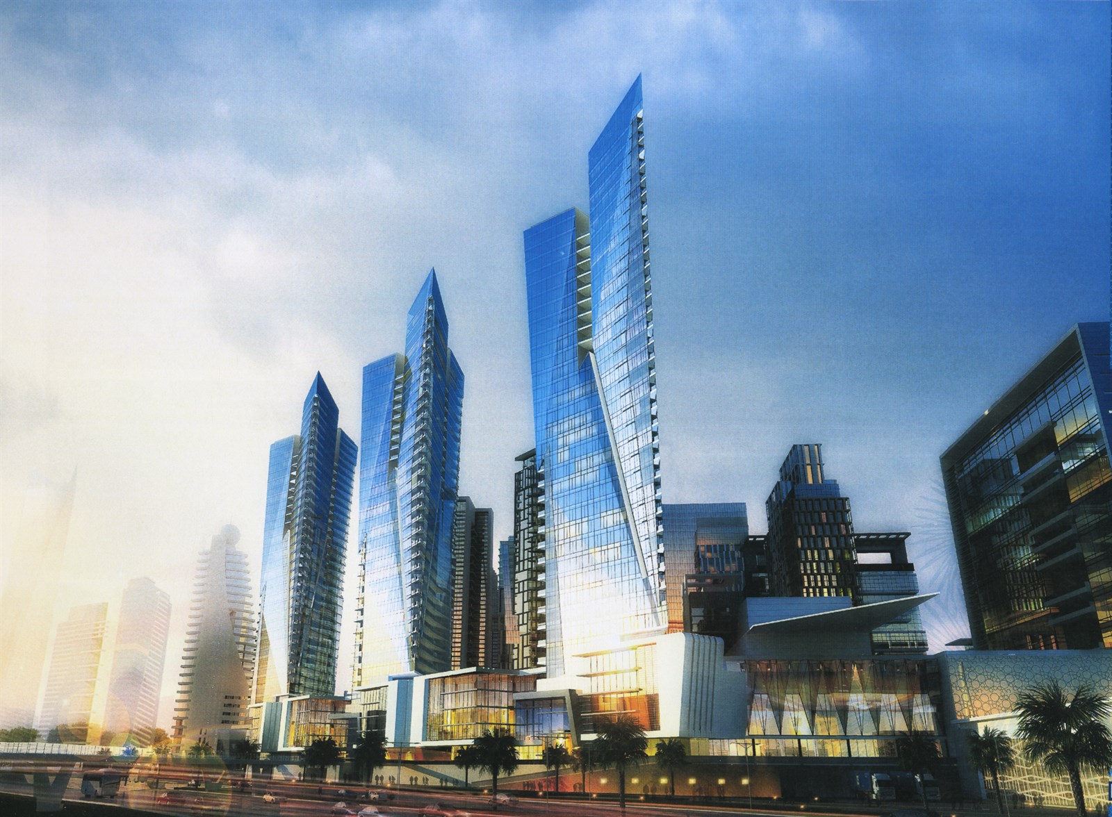 ناطحات سحاب ضمن مشروع الخطة العمرانية لتطوير «العاصمة»