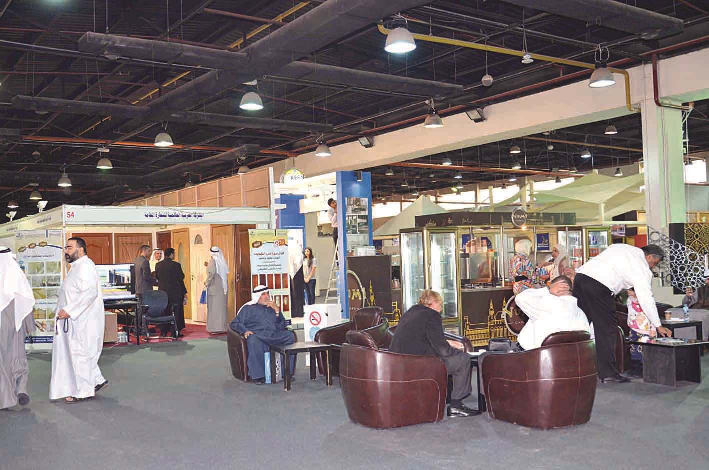 أحد أجنحة المعرض