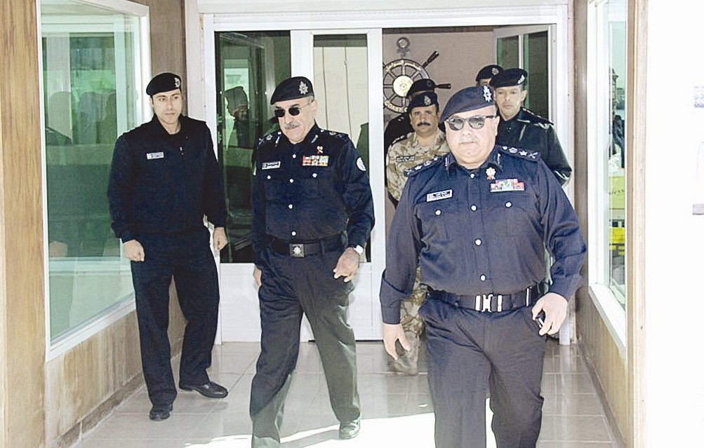 الفهد خلال الجولة