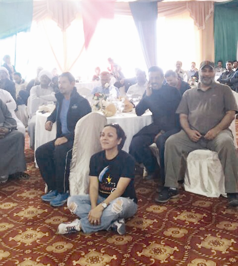 سليمان سلطان والعازمي وبعض السفراء