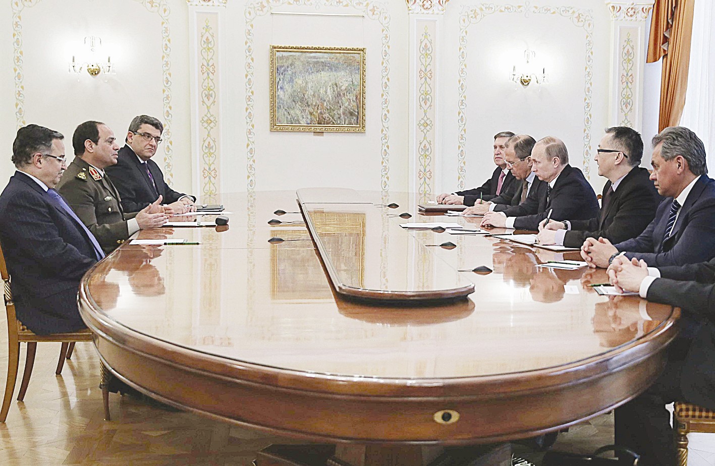 u062cu0644u0633u0629 u0645u062du0627u062fu062bu0627u062a u0628u064au0646 u0628u0648u062au064au0646 u0648u0627u0644u0648u0641u062f u0627u0644u0645u0635u0631u064a (u0627 u0628)