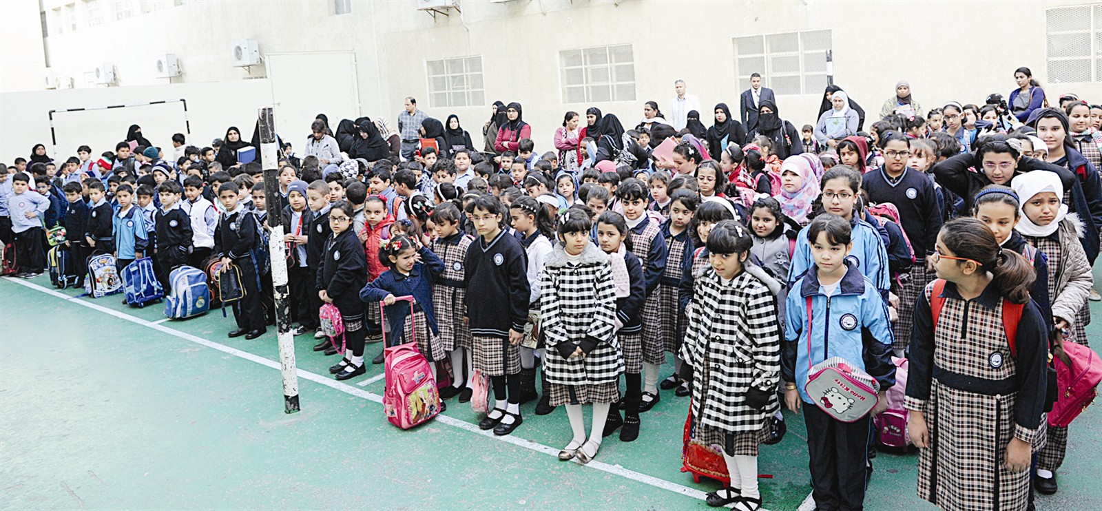 التزام الطالبات بالدوام أكثر