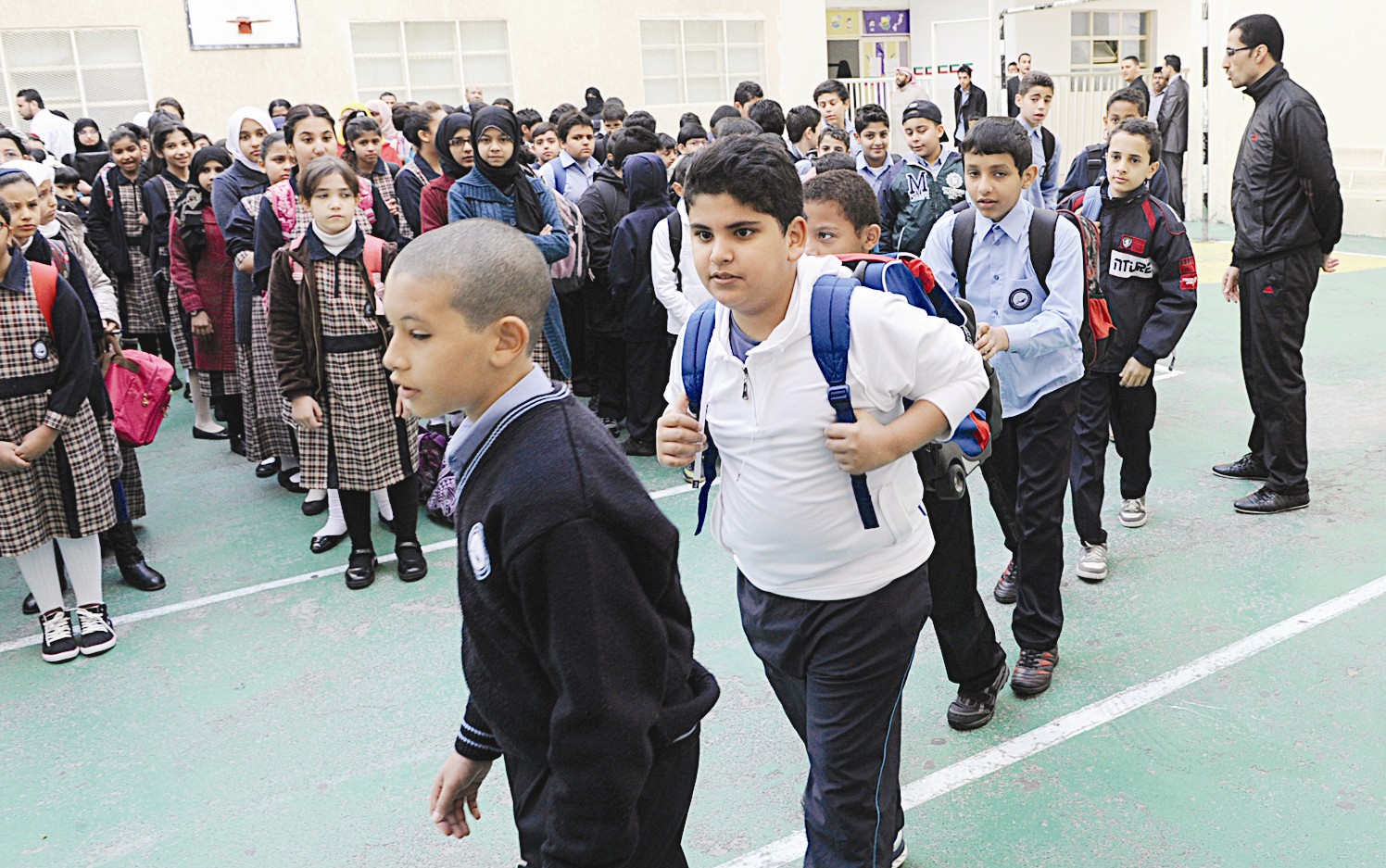 u0637u0627u0628u0648u0631 u0627u0644u0635u0628u0627u062d u0641u064a u0625u062du062fu0649 u0645u062fu0627u0631u0633 u0627u0644u062cu0647u0631u0627u0621 (u062au0635u0648u064au0631 u0646u0627u064au0641 u0627u0644u0639u0642u0644u0629)