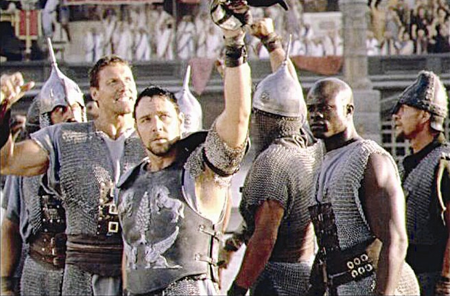 مشهد من فيلم Gladiator