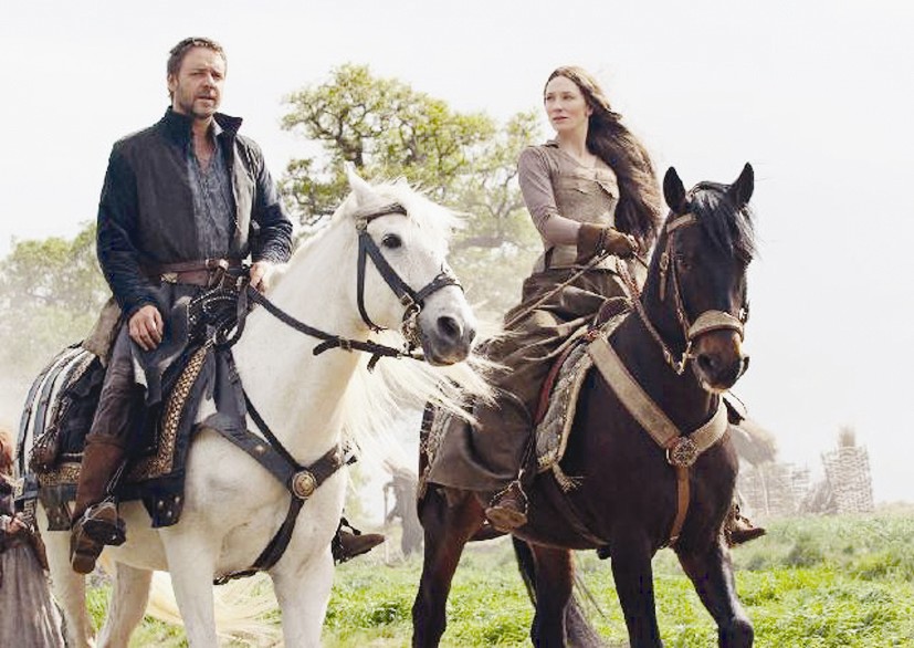 ومشهد من فيلم «روبن هود»