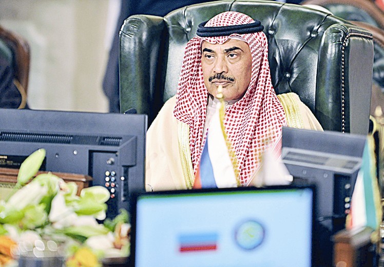 صباح الخالد مترئساً الاجتماع