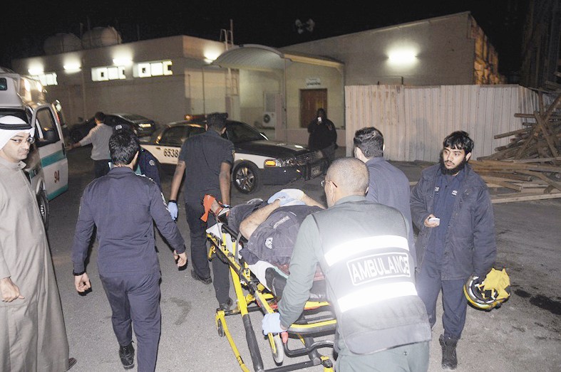 ... ونقل أحد المصابين