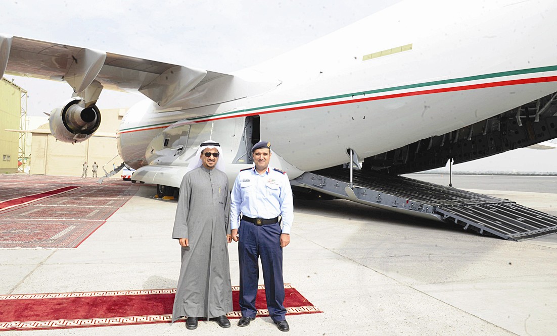 خالد القضيبي والزميل منصور الشمري