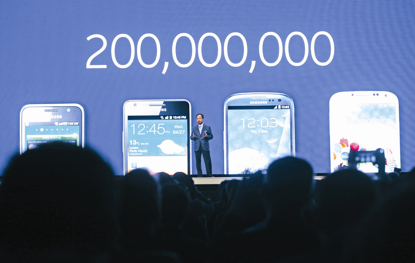 u0627u0644u0631u0626u064au0633 u0627u0644u062au0646u0641u064au0630u064a u0644u0640u00abu0633u0627u0645u0633u0648u0646u063au00bb u062cu0627u064a u0643u0627u064a u0634u064au0646 u064au0639u0644u0646 u0645u0646 u0628u0631u0634u0644u0648u0646u0629 u0648u0635u0648u0644 u0645u0628u064au0639u0627u062a u0647u0648u0627u062au0641 u00abu063au0627u0644u0627u0643u0633u064au00bb u0625u0644u0649 200 u0645u0644u064au0648u0646 (u0623 u0628)