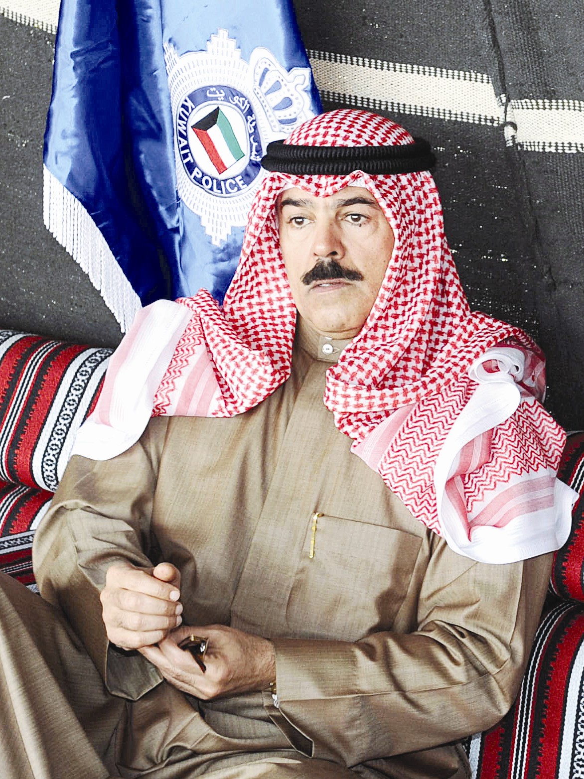 محمد الخالد في المخيم