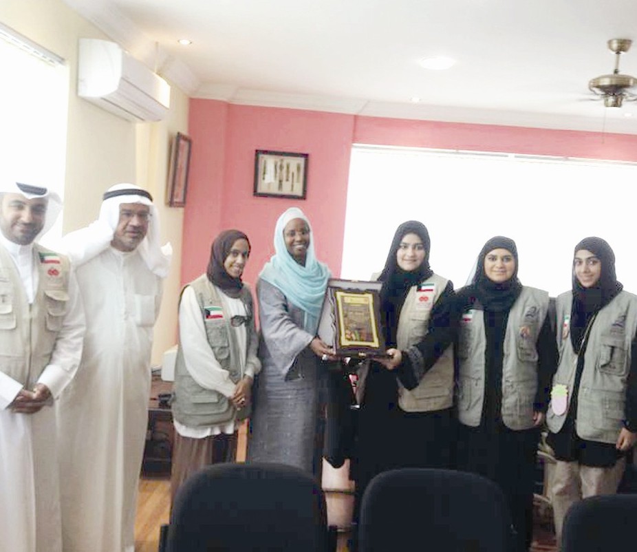 تكريم وزيرة التضامن الاجتماعي في جيبوتي