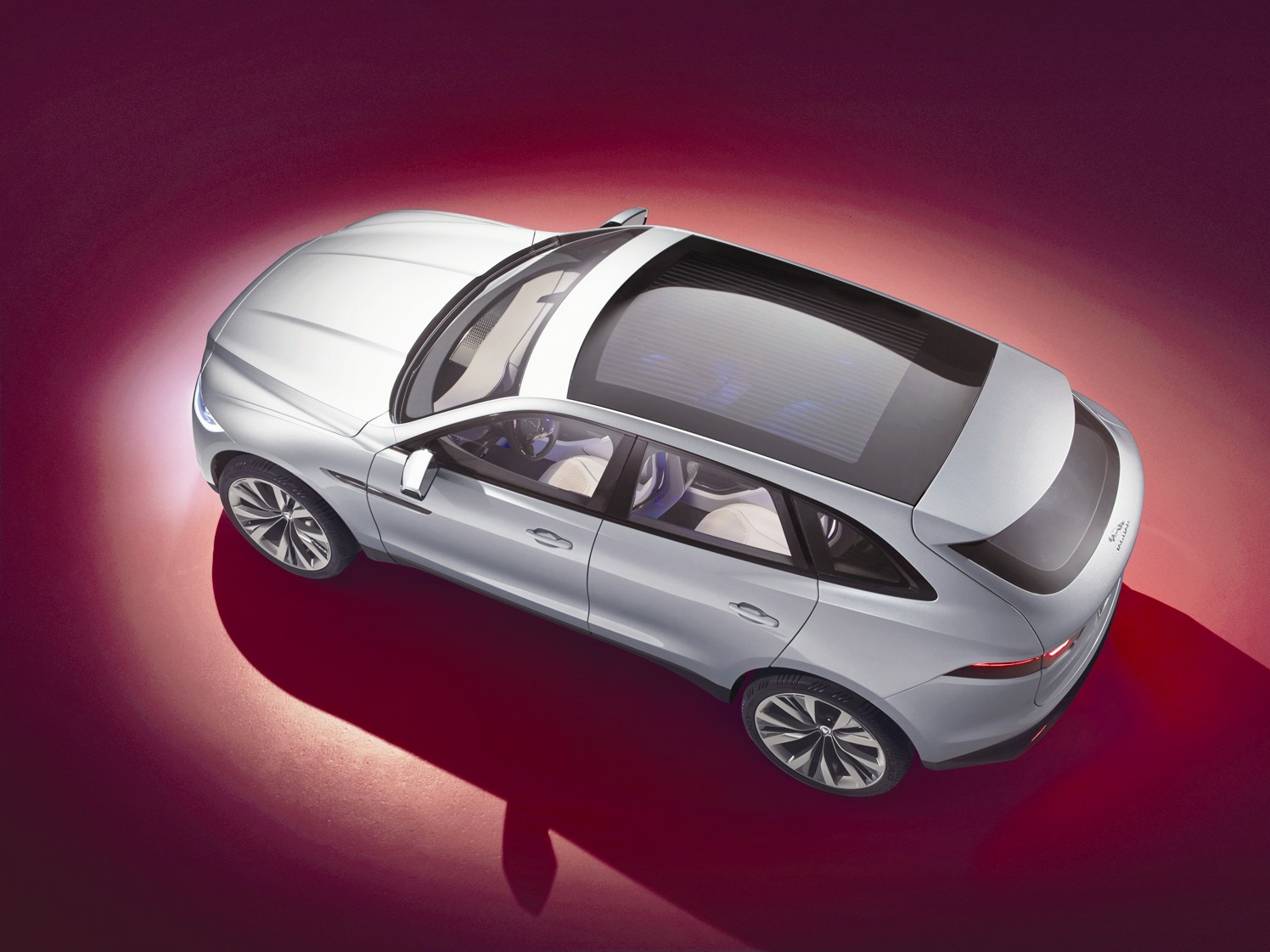 الزجاج البانورامي للسقف يميز التصميم