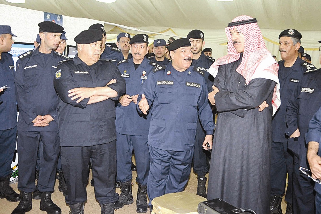 الخالد والفهد والعلي وايجاز امني (تصوير كرم ذياب)