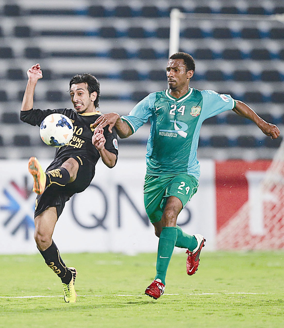 u0633u064au0641 u0627u0644u062du0634u0627u0646 u0641u064a u0643u0631u0629 u0645u0634u062au0631u0643u0629 u0645u0639 u0627u0644u0639u0631u0627u0642u064a u0645u0646u064au0631 u0641u064a u0644u0642u0627u0621 u0627u0644u0642u0627u062fu0633u064au0629 u0648u0627u0644u0634u0631u0637u0629