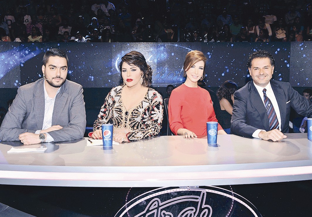 u0645u0639 u0623u0639u0636u0627u0621 u0644u062cu0646u0629 u062au062du0643u064au0645 u00abArab Idolu00bb