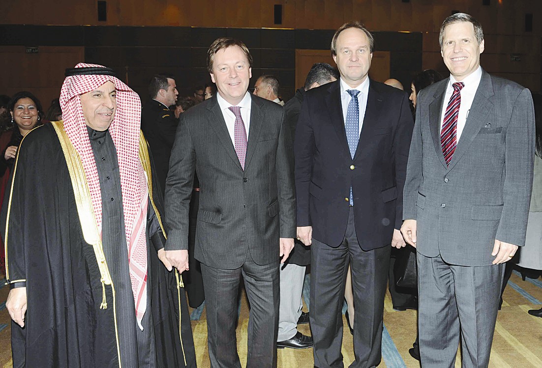 السفراء السعودي والكندي والاميركي والروسي