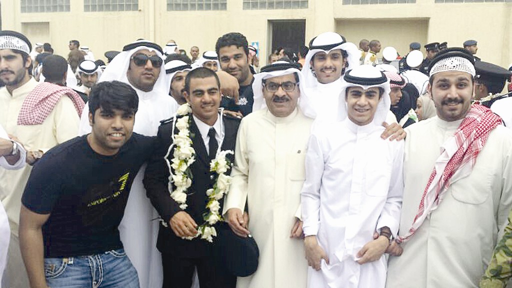 غانم نجل الزميل سالم الواوان