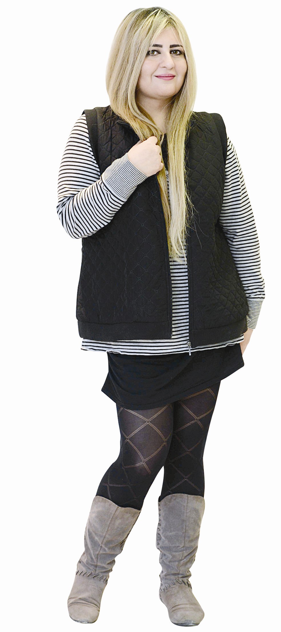 «ليس عليّ أن أكون عارضة أزياء»