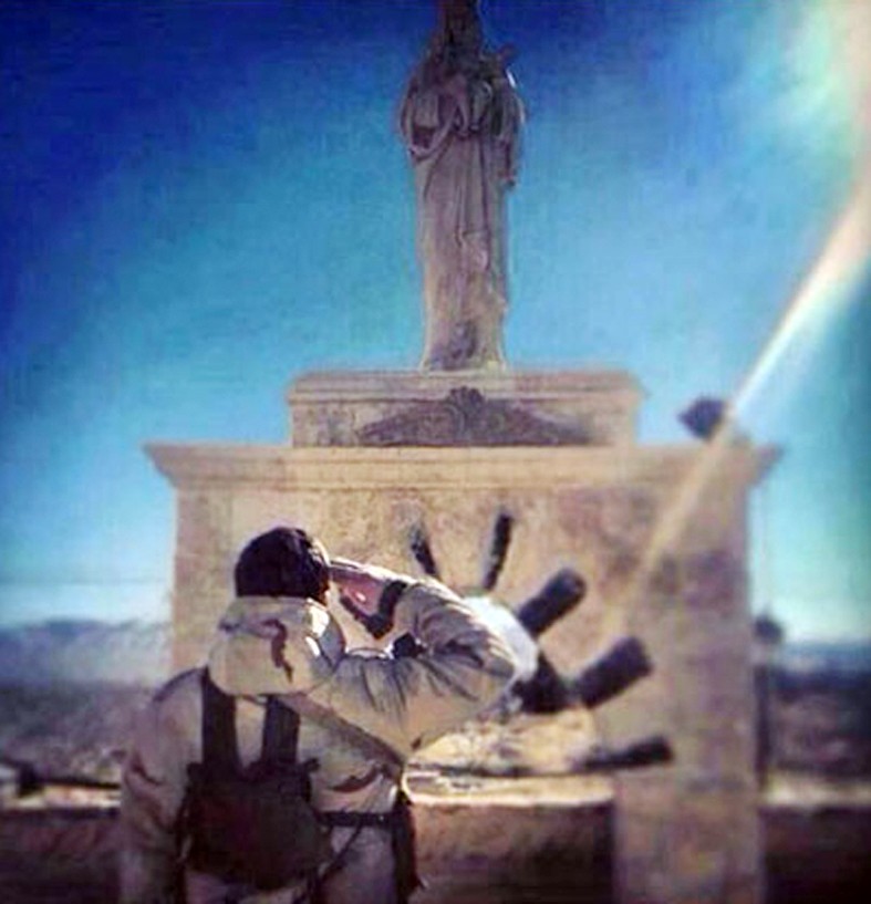 u0639u0646u0635u0631 u0645u0646 u00abu062du0632u0628 u0627u0644u0644u0647u00bb u064au0624u062fu064a u0627u0644u062au062du064au0629 u0627u0644u0639u0633u0643u0631u064au0629 u0644u062au0645u062bu0627u0644 u0627u0644u0633u064au062fu0629 u0627u0644u0639u0630u0631u0627u0621 u0639u0644u0649 u062au0644u0651u0629 u0645u0627u0631 u0645u0627u0631u0648u0646 - u064au0628u0631u0648u062f