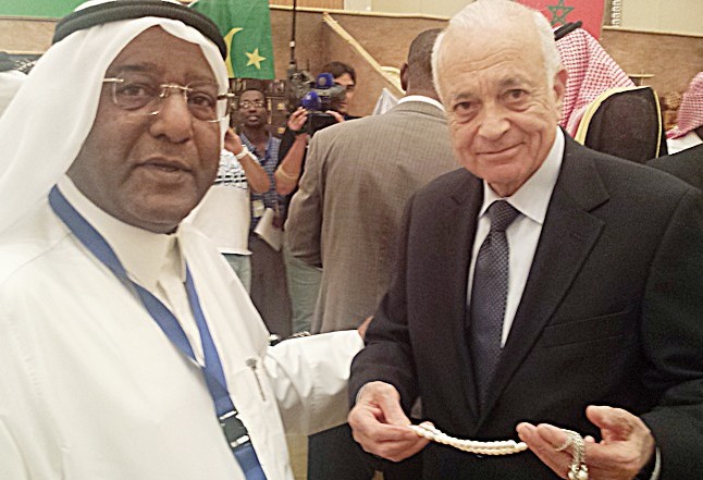 ... وأخيراً المسباح القطري في يد العربي