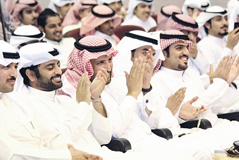 سعد علوش يتقدم الحضور