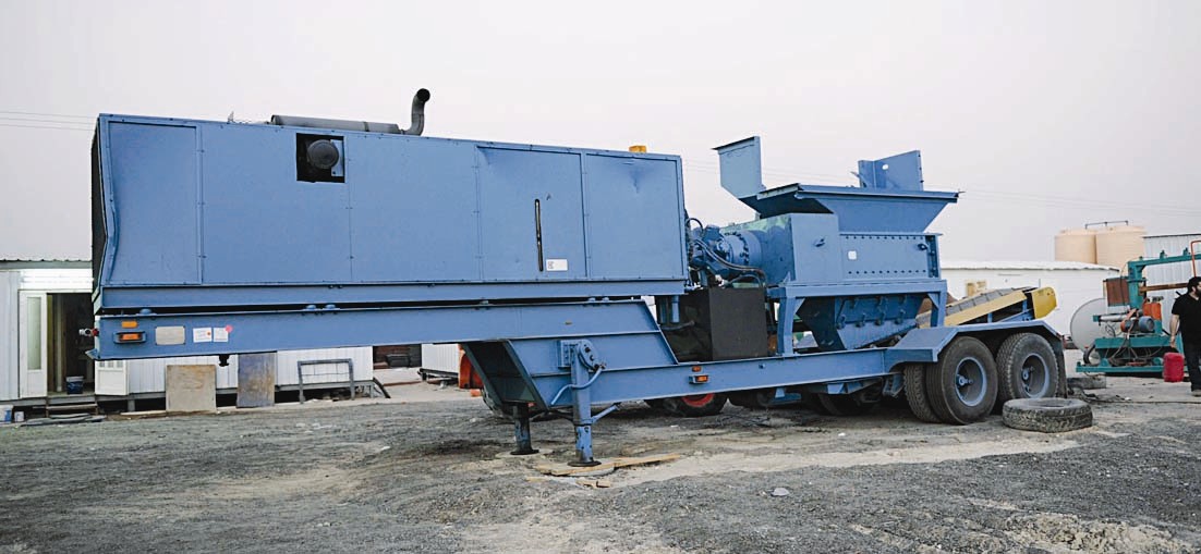 جانب من الاعمال في الموقع