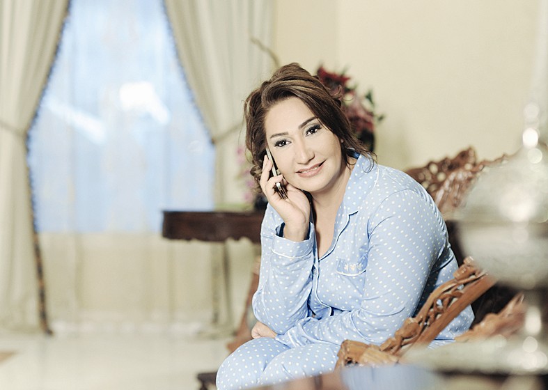 سحر حسين في أحد المشاهد