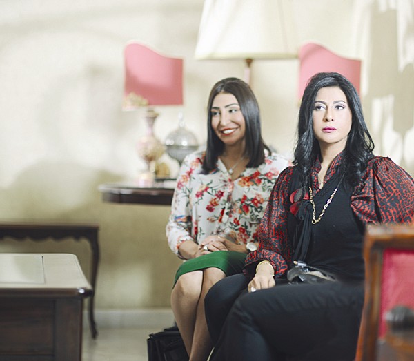 باسمة حمادة وأحلام حسن