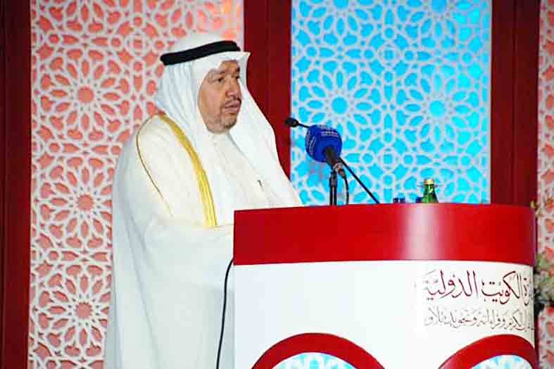 الفلاح يلقي كلمته