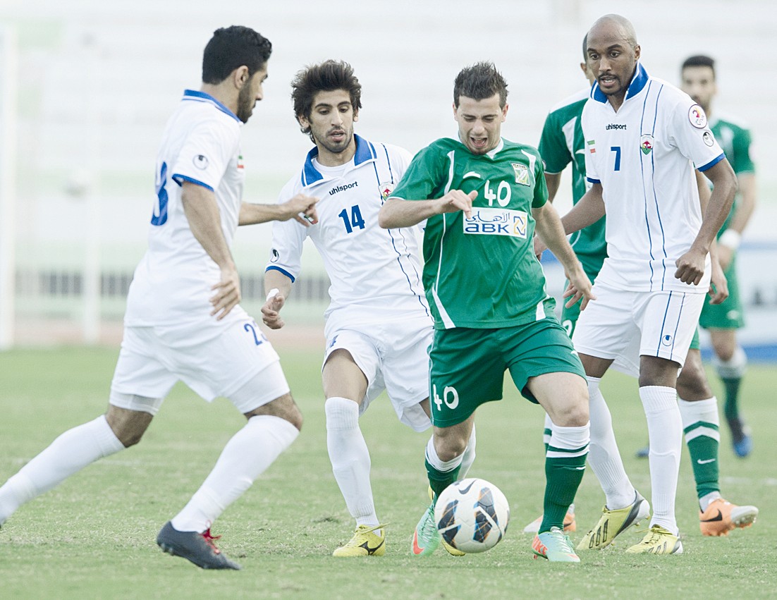 «كماشة» جهراوية على لاعب العربي محمود المواس