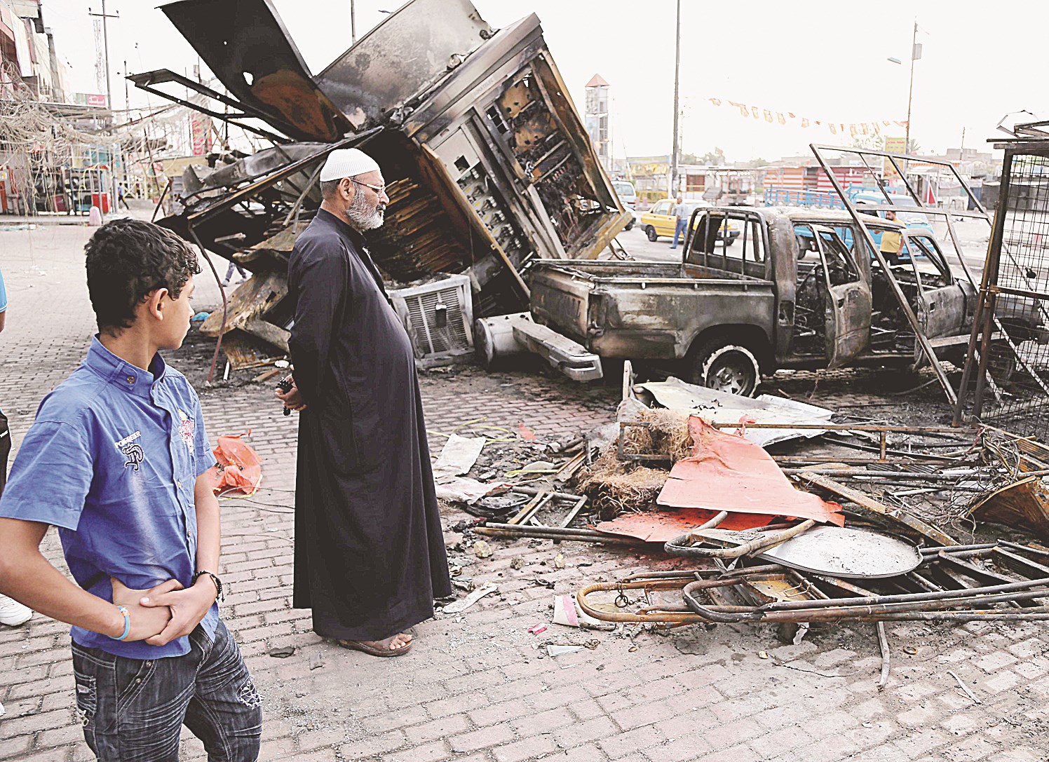 u0639u0631u0627u0642u064a u0623u0645u0627u0645 u062fu0645u0627u0631 u0623u062du062fu062bu0647 u0627u0646u0641u062cu0627u0631 u0633u064au0627u0631u0629 u0645u0641u062eu062eu0629 u0641u064a u0628u063au062fu0627u062f (u0627 u0628)