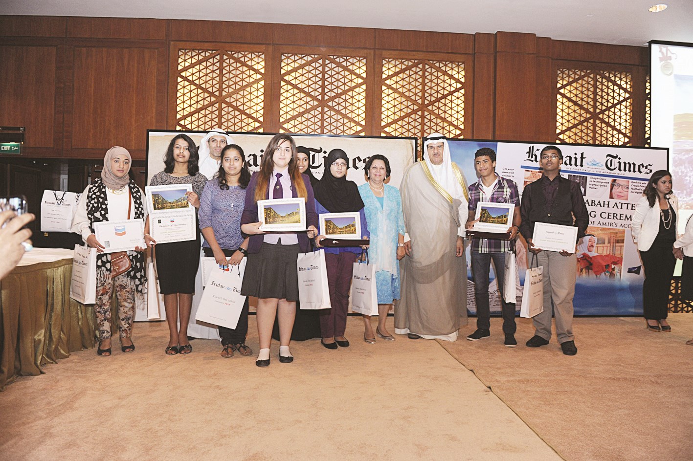 تكريم الفائزين بالمسابقة