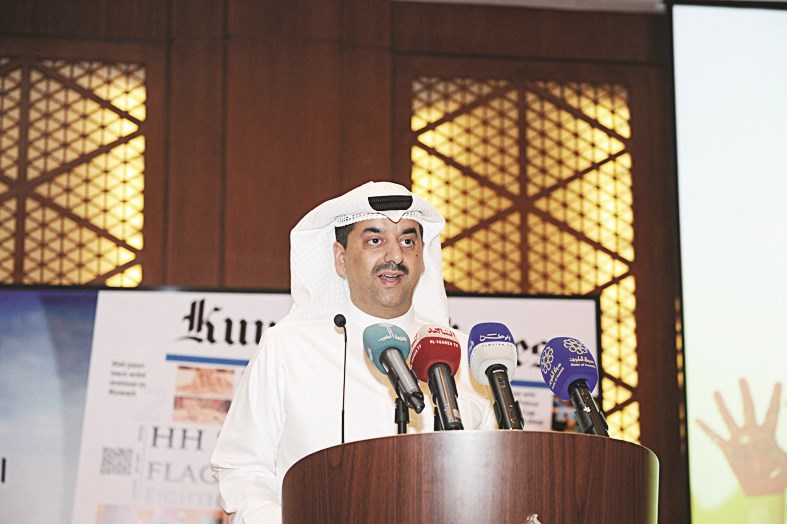 وليد الخشتي ملقيا كلمته