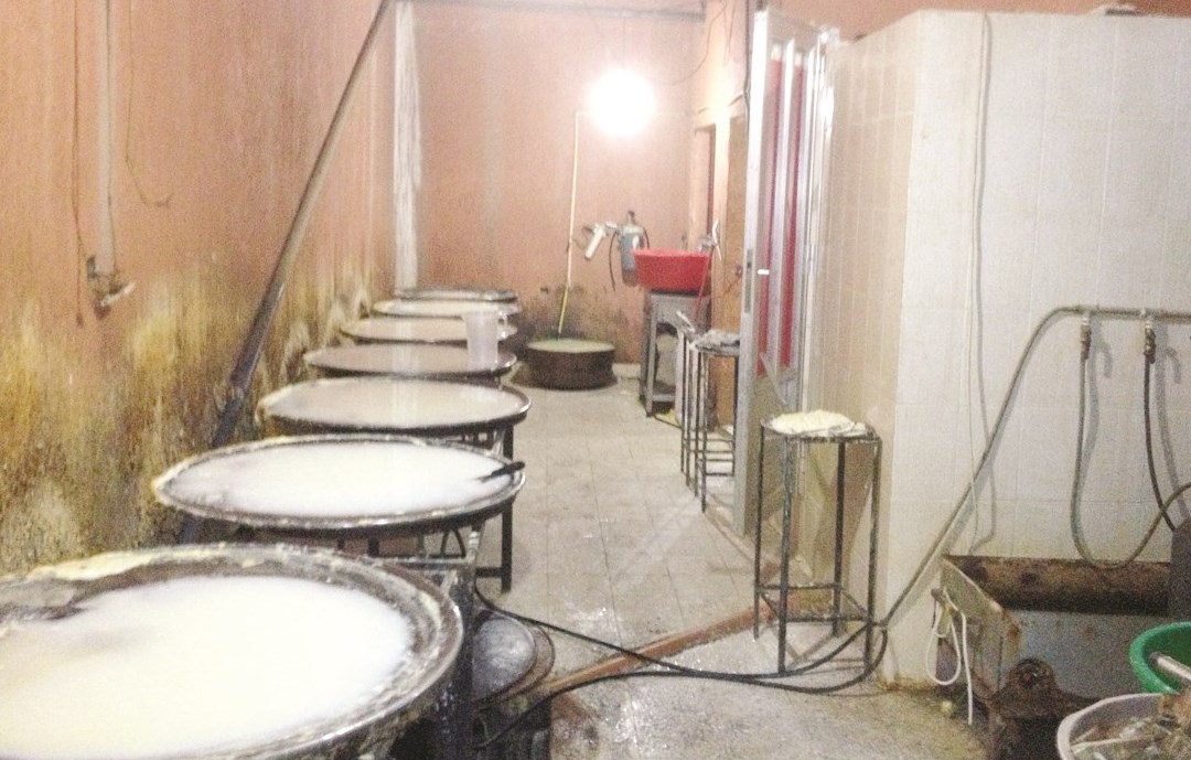 الطبخ في السراديب