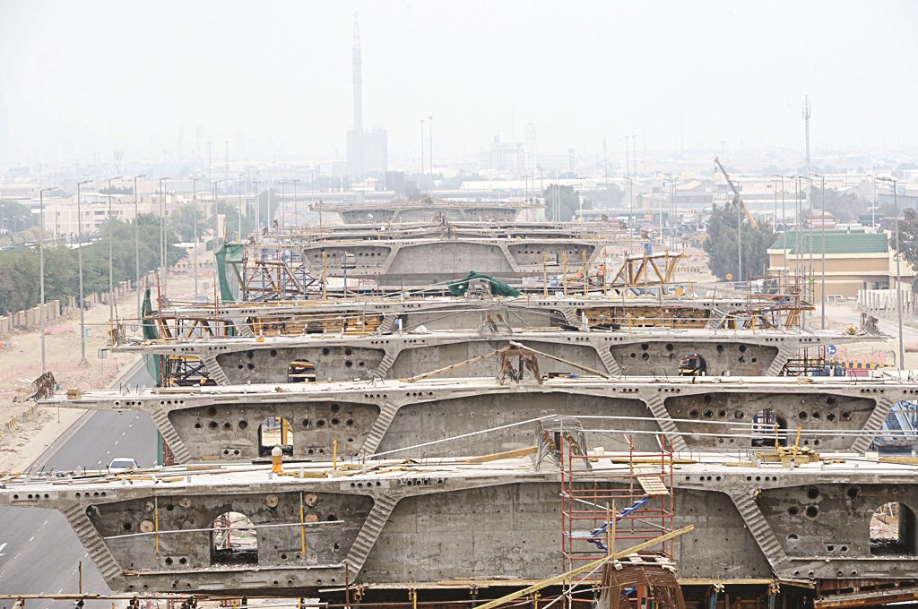 قواعد الجسور على امتداد البصر