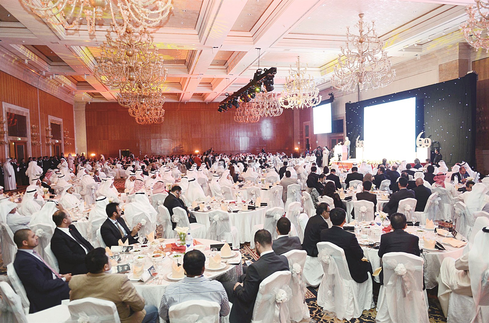 حضور حاشد في الحفل