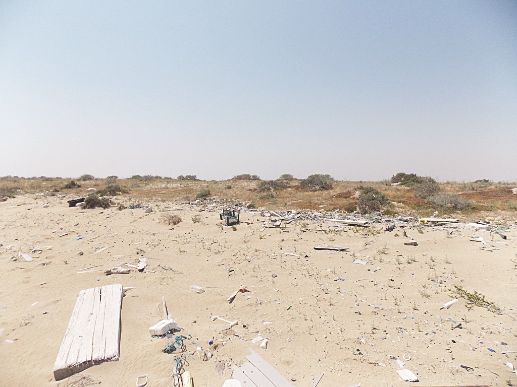 مخلفات ادمية تنتهك البيئة