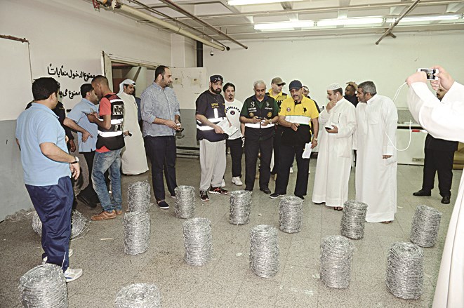 شحنة الأسلاك الملغمة بالمخدرات