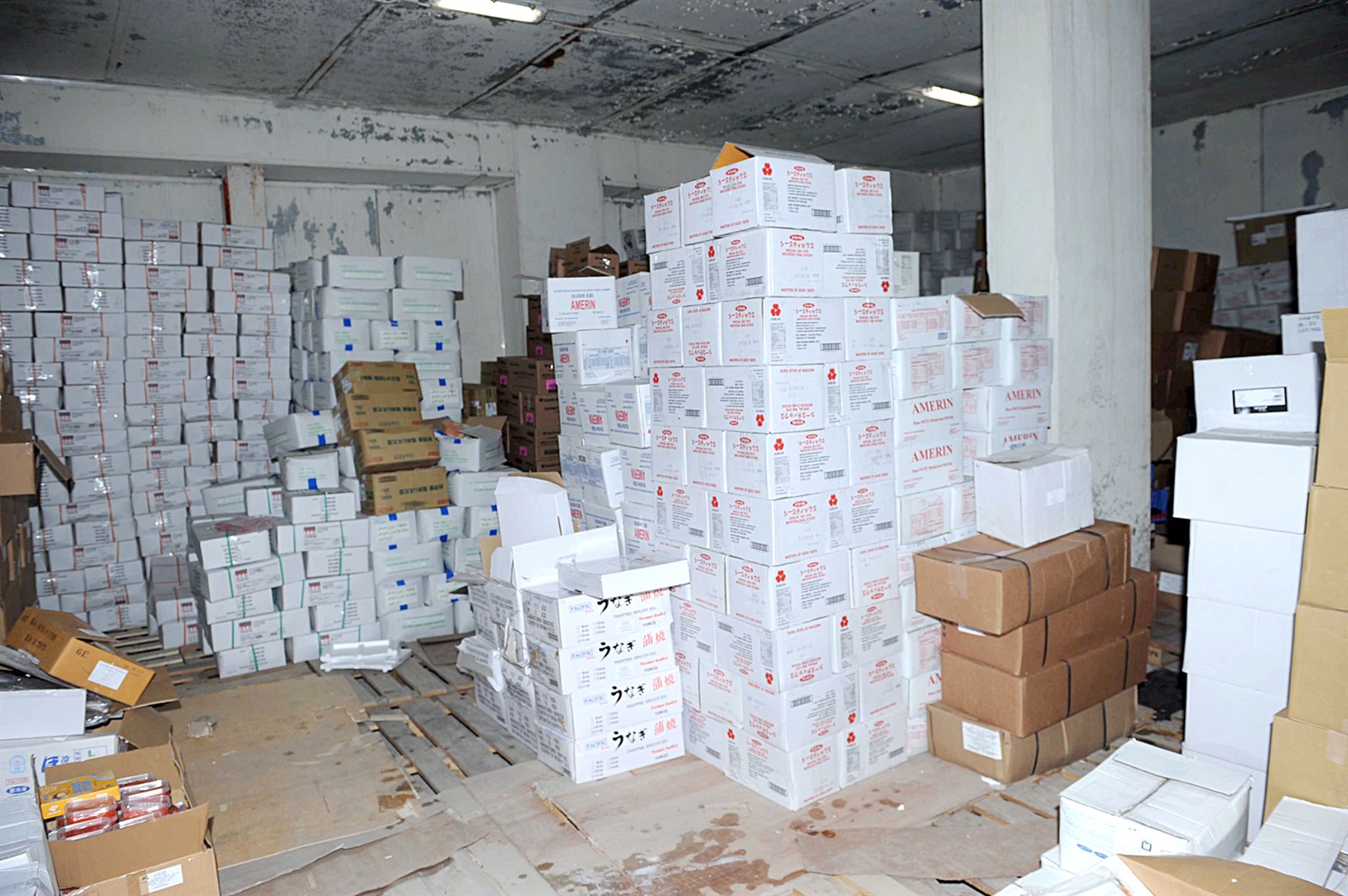 جانب من المواد الفاسدة