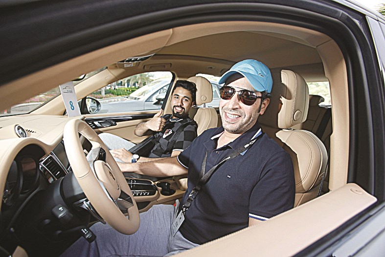 الزميل أحمد المطيري في التجربة