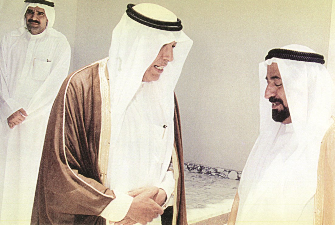 مع حاكم الشارقة سمو الشيخ سلطان القاسمي