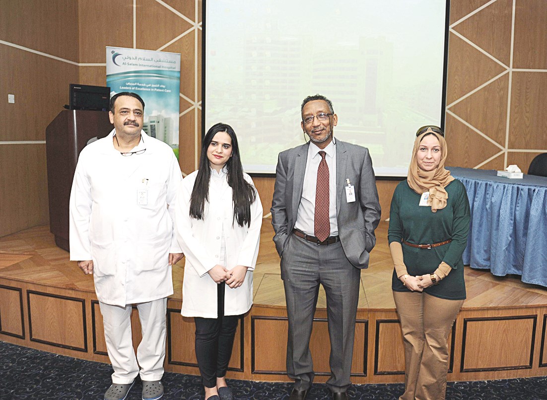 الشيماء حسين وعبدالقادر ونور العمر واحمد عبدالعليم