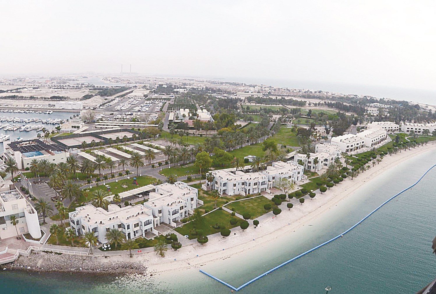 جانب من الانشاءات في الجنوب