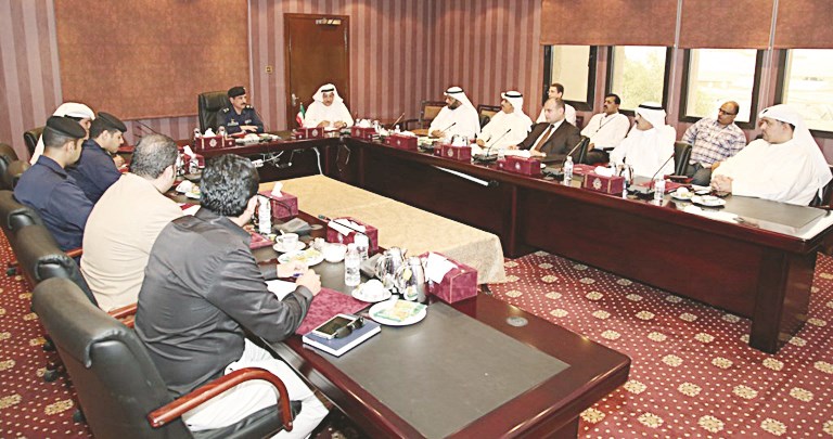 اجتماع القيادات الأمنية مع مسؤولي وأصحاب شركات الحراسة