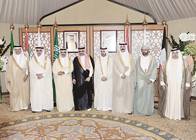 وزراء الداخلية الخليجيون في لقطة جماعية