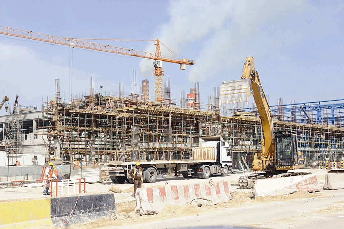 جانب من المشاريع الجديدة بالمحطة (تصوير جلال معوض)